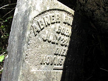 Abner Boatright Gravestone