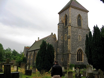 St. Mary The Blessed Virgin Churchyard, Addington, Surrey, England