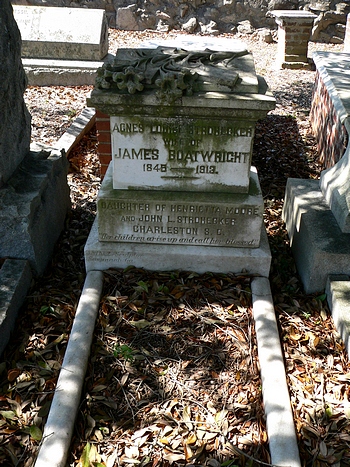 Agnes Louise Strohecker Boatwright Gravestone