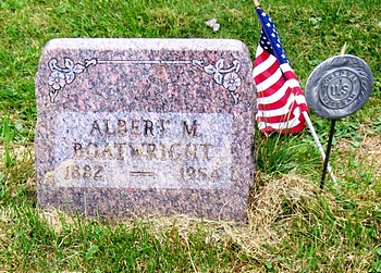 Albert Melvin Boatwright Gravestone