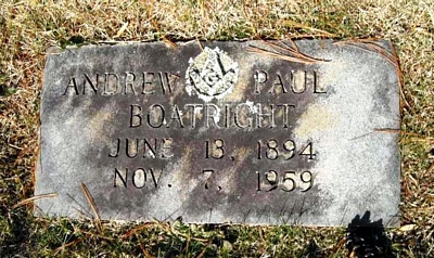 Andrew Paul Boatright Marker