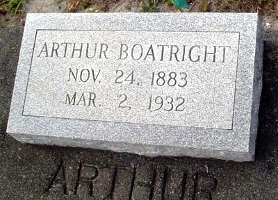 Arthur Ozias Boatright Marker