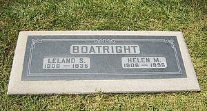 Leland Stanford Boatright and Helen Margaret Powers Marker