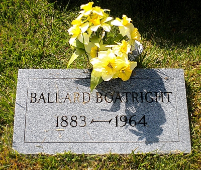 Ballard Boatright Gravestone