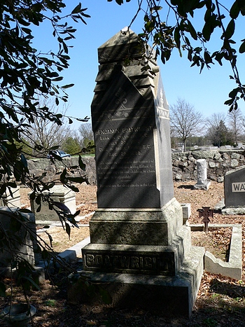 Benjamin Middleton Boatwright Gravestone