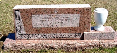 Billie Gene Boatright Gravestone: