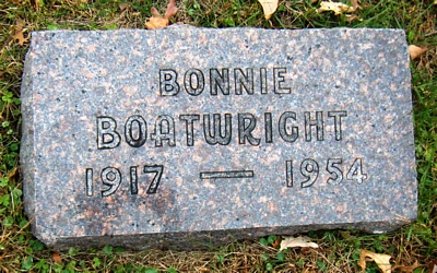 Bobbie Marie Boatwright Gravestone