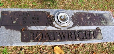 Calvin Coolidge and Julia Mell Neil Boatwright Gravestone