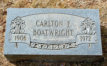 Carlton Frederick Boatwright Marker