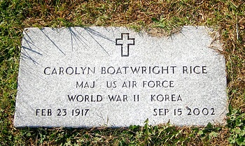 Carolyn Boatwright Rice Marker