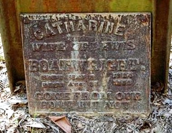 Catherine Katie Boatwright Gravestone