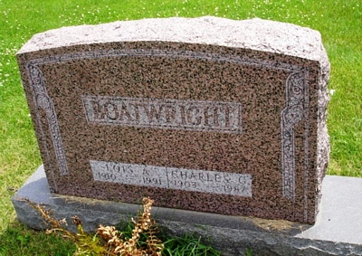 Charles Granville and Lois Julieanna Overton Boatwright Gravestone