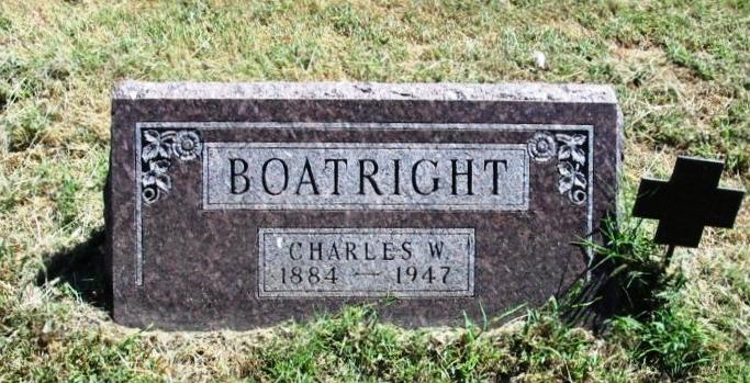 Charles William Boatright Gravestone
