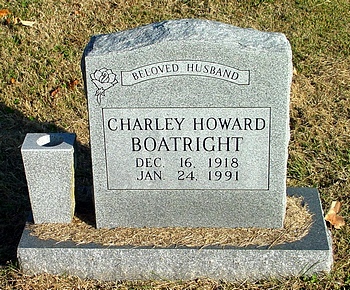 Charley Howard Boatright Gravestone