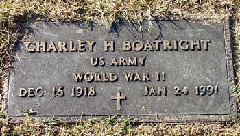 Charley Howard Boatright Marker