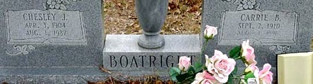Chesley John Boatright Gravestone