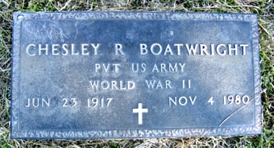 Chesley Riley Boatwright Marker