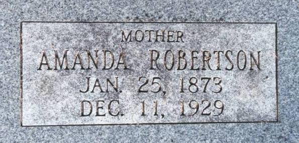 Chloe Amanda Boatright Robertson Gravestone