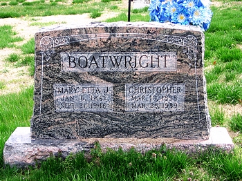 Christopher Alexander and Mary Etta Jane Beamon Boatwright