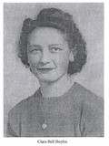 Clara Bell Boyles - picture probably taken while in high school