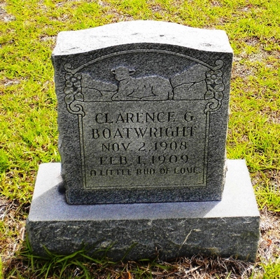 Clarence G. Boatwright Gravestone