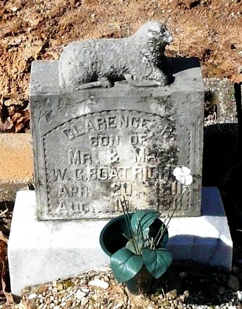 Clarence R. Boatright Gravestone