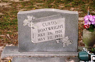 Curtis Boatwright Gravestone