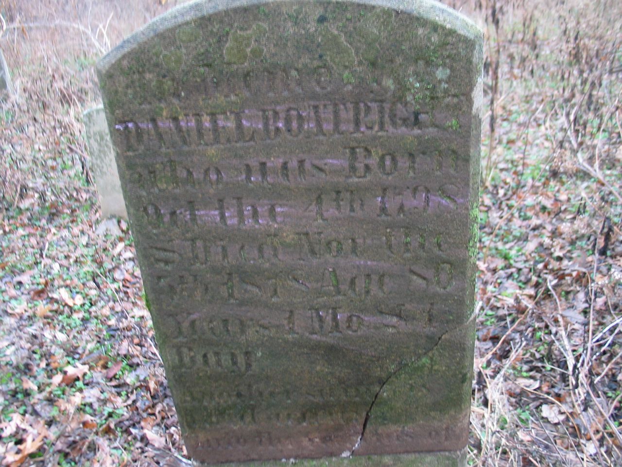 Daniel Boatright Gravestone