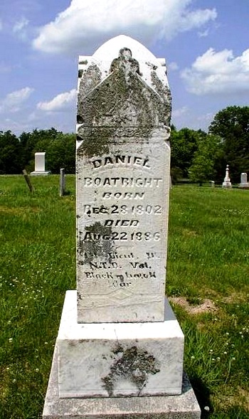 Daniel Boatright Gravestone