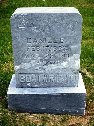 Daniel Boone Boatwright Gravestone