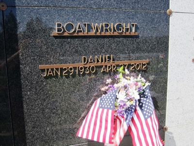 Daniel Eugene Boatwright Gravestone