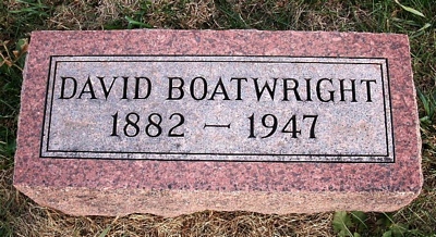 David Boatwright Gravestone: