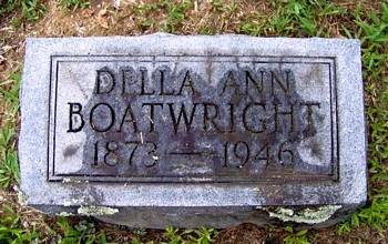 Della Ann Cook Boatwright Gravestone