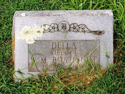 Della Louetta Seals Boatright Gravestone