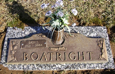 Don Leon Boatright Gravestone