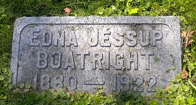 Edna Jessup Boatright Marker