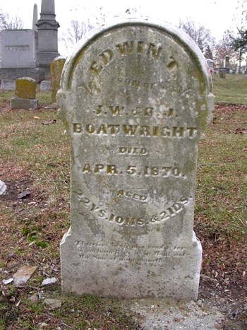 Edwin T. Boatwright Gravestone