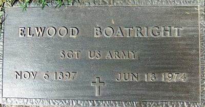 Elwood John Boatright Marker