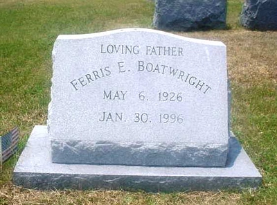 Ferris Eugene Boatwright Gravestone