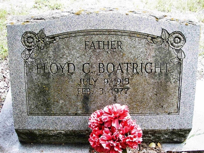 Floyd Clifton Boatright Gravestone