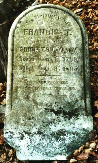 Frances Tinsley Boatsright Kasey Gravestone