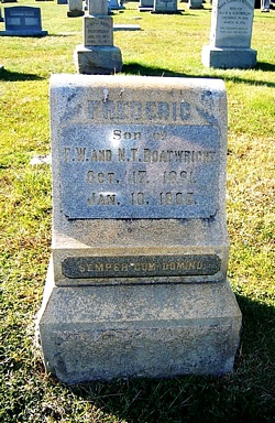 Frederic Leroy Boatwright Gravestone