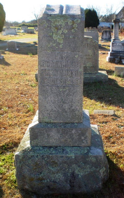 Furman Burrell Boatwright Gravestone