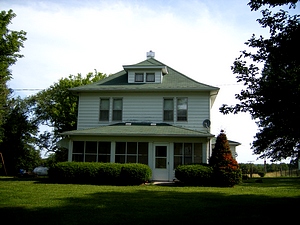 George Boatright Farmhouse - near Houstonia, Missouri