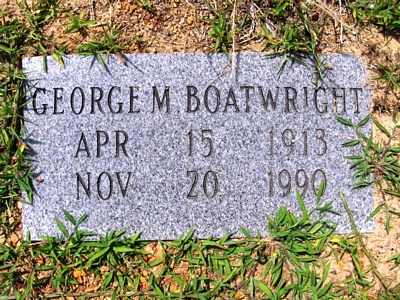 George Murray Boatwright Gravestone