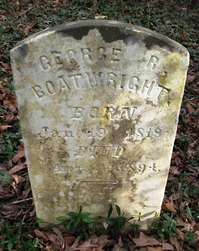 George R. Boatwright Gravestone