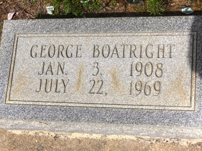 George T. Boatright Gravestone