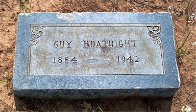Augustus Gus Boatright Marker
