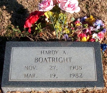 Hardy Anson Boatright Marker: