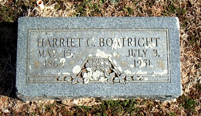 Harriett Catherine Wilson Boatright Marker